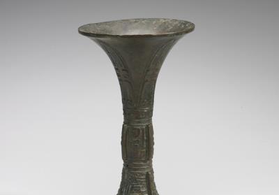 图片[2]-Gu wine vessel  with inscription “Ya fu yi chang mo”, late Shang dynasty, c. 13th-11th century BCE-China Archive